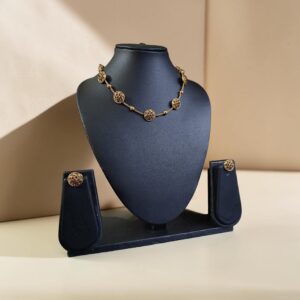 Elegent Five-Pendant Jewellery Set
