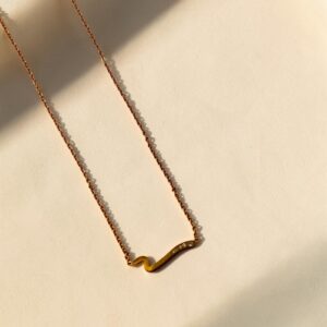 Anti Tarnish Neckpiece with stones