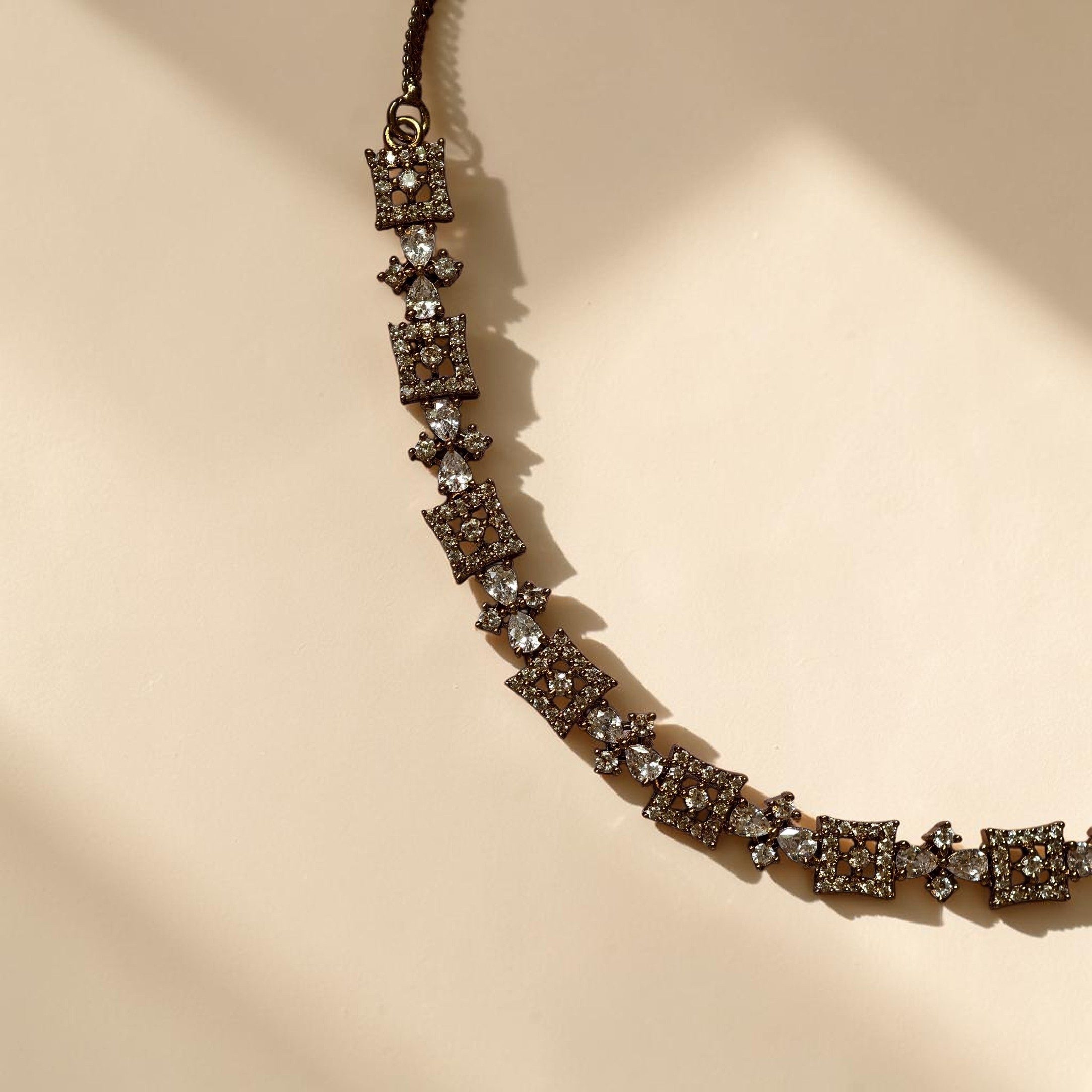 Premium AD stone Jewellery Set - Image 3