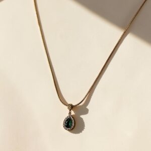 Green Oval Pendant